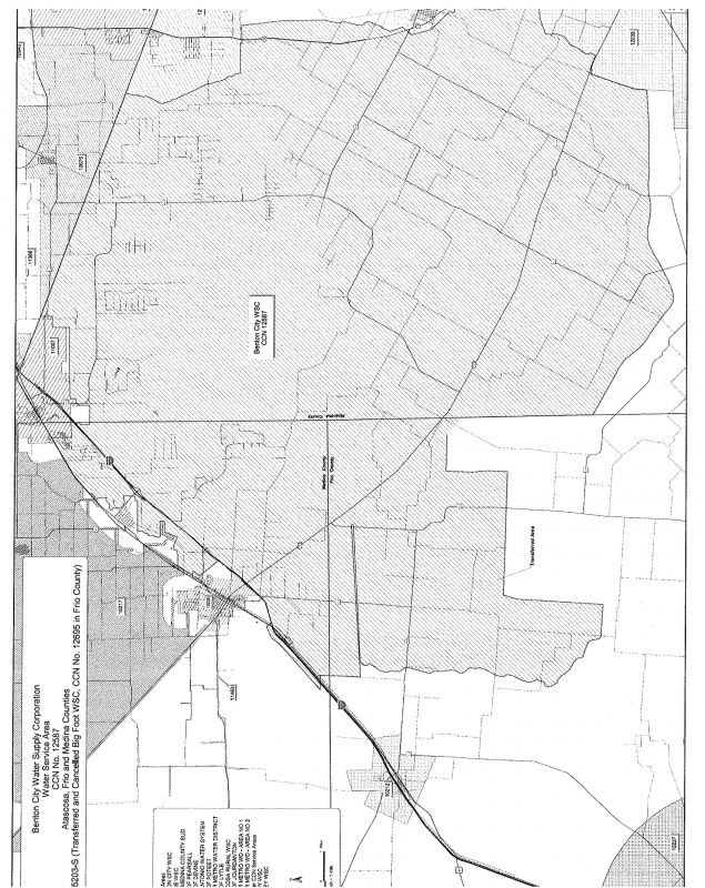 Location & Service Area Benton City Water Supply Corporation